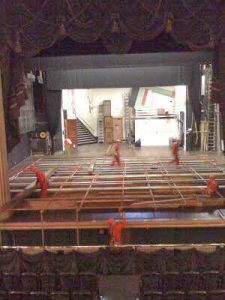 Theatre Stage Scaffolding by RED Scaffolding Isle of Man