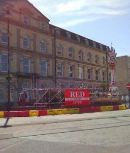 Events Platform & Stage Scaffolding by RED Scaffolding Isle of Man