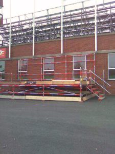 TT Motorsports Scaffolding by RED Scaffolding Isle of Man