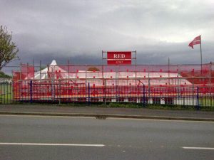 Scaffolding Events Seating by RED Scaffolding Isle of Man