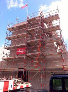 Industrial and Construction Scaffolding by RED Scaffolding Isle of Man