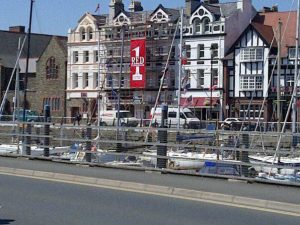 Quayside Commercial Scaffolding by RED Scaffolding Isle of Man