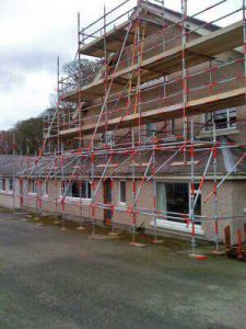 Commercial Scaffolding for Offices by RED Scaffolding Isle of Man