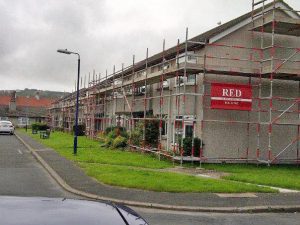 Residential Maintenance Scaffolding by RED Scaffolding Isle of Man