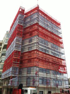 Residential Development Scaffolding by RED Scaffolding Isle of Man