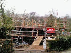 New Build Construction Scaffolding by RED Scaffolding Isle of Man