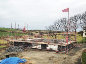 New Build Scaffolding by RED Scaffolding Isle of Man