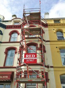 Domestic Access Scaffolding by RED Scaffolding Isle of Man