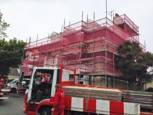 Residentail Development Scaffolding by RED Scaffolding Isle of Man