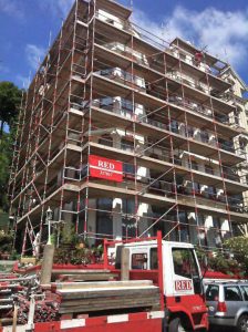 Property Development Scaffolding by RED Scaffolding Isle of Man