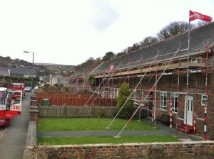 Residential Repairs Scaffolding by RED Scaffolding Isle of Man