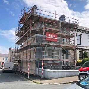 Domestic Scaffolding by RED Scaffolding Isle of Man