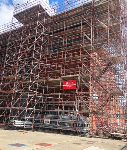 Full Access Commercial Scaffolding by RED Scaffolding Isle of Man