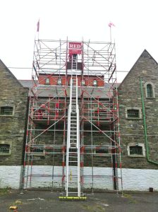 Specialist Commercial Access Scaffolding by RED Scaffolding Isle of Man