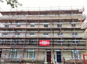 Commercial Scaffolding for maintenance and repairs by RED Scaffolding Isle of Man