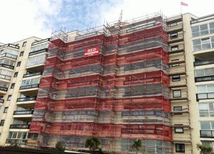 Commercial Scaffolding for General Maintenance by RED Scaffolding Isle of Man