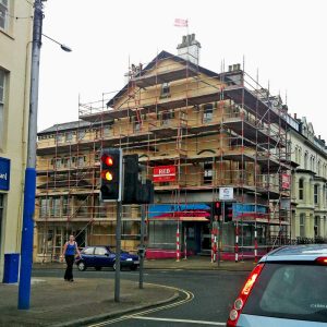 Commercial Scaffolding for General Building Repairs by RED Scaffolding Isle of Man