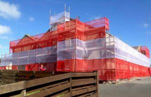 Commercial Scaffolding for Refurbishments by RED Scaffolding Isle of Man