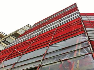 Commercial Scaffolding for Building Works by RED Scaffolding Isle of Man