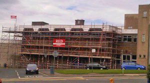 Scaffolding for General Building Repairs by RED Scaffolding Isle of Man