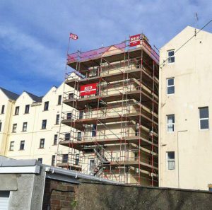 Comprehensive Commercial Scaffolding by RED Scaffolding Isle of Man