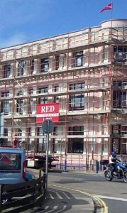 Commercial Access Scaffolding by RED Scaffolding Isle of Man