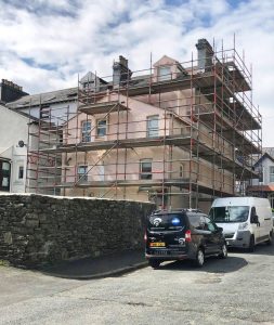 Refurbishment Access Scaffolding by RED Scaffolding Isle of Man