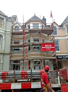 Domestic Scaffolding services by RED Scaffolding Isle of Man