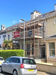 Homeowner Scaffolding by RED Scaffolding Isle of Man